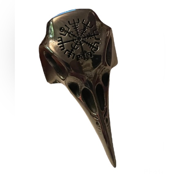 Viking Raven Ring - Picture 2 of 4